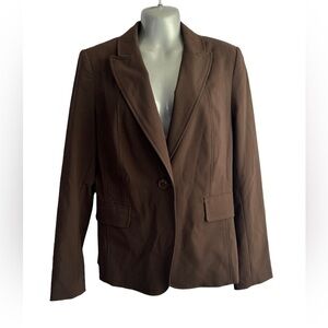 Raefella Brown Blazer • Size: 10 • Used
